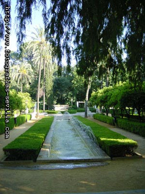 The Maria Luisa's Park of Seville, Spain