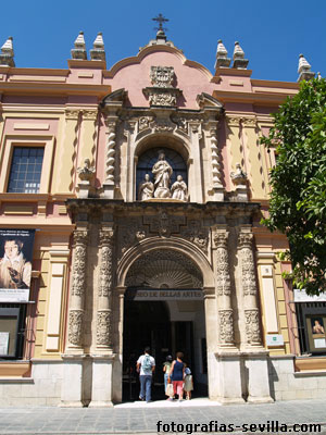 Portada del Museo de Bellas Artes de Sevilla