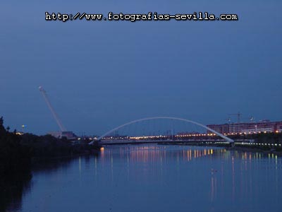 Seville, Barqueta and Alamillo Bridges