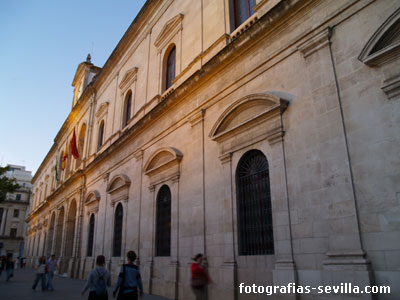 Fachada de la plaza Nueva, Ayuntamiento de Sevilla