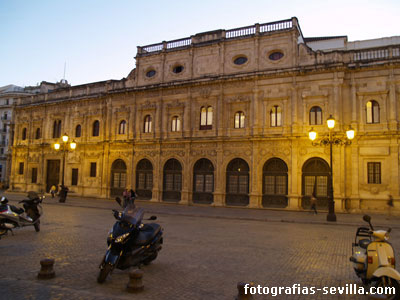 Fachada de la plaza de San Francisco, Ayuntamiento de Sevilla