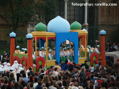Cabalgata de Reyes de Sevilla del año 2006