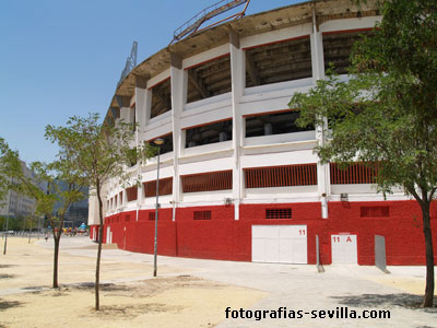 Estadio Ramón Sánchez Pizjuán, fachada del gol sur