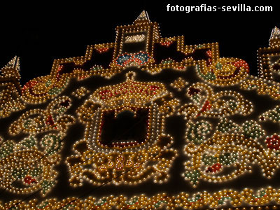 Detalle de la Portada del año 2009 de la Feria de abril de Sevilla