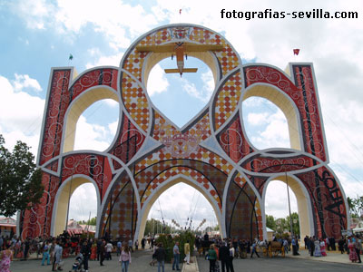 Portada del año 2010 de la Feria de abril de Sevilla, día