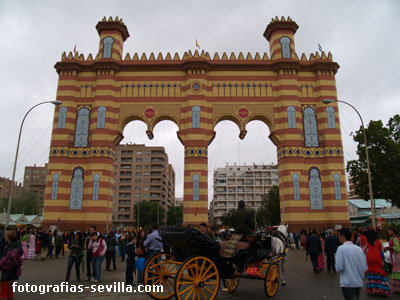 Portada del año 2008 de la Feria de abril de Sevilla, día