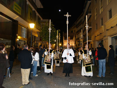 Acólitos de la Hermandad del Calvario Semana Santa de Sevilla
