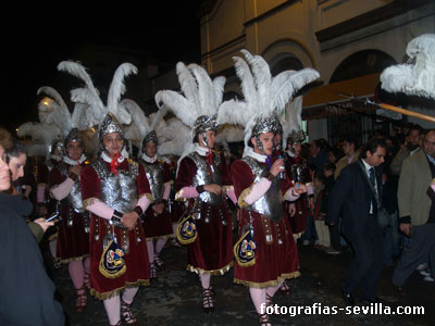 Los soldados romanos de la Macarena, Semana Santa de Sevilla