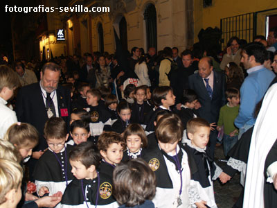 Monaguillos de la Hermandad del Museo de la Semana Santa de Sevilla