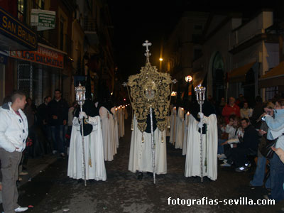 Tramo de nazarenos de la Macarena, Semana Santa de Sevilla