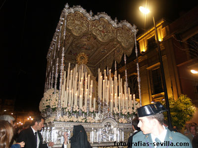 Palio de los Estudiantes, Semana Santa de Sevilla